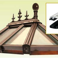 'Sunwood' Aluminium Capped Timber Supported Roof Glazing Products