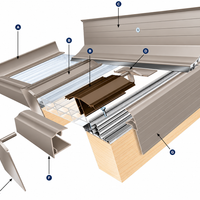 EXITEX 'Trade' Timber Supported Roof Glazing Bars
