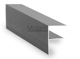 Aluminium F Section Gable Bar - (C)