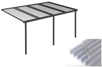 Canopy Kit - GREY Frame; CLEAR Roof