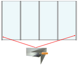 Aluminium F Section Gable Bar - (C)