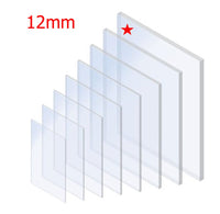 12mm Clear Solid Polycarbonate sheet (Metric Sizes)