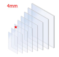 4mm Clear Solid Polycarbonate sheet (Metric Sizes)