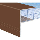 Aluminium F Section Gable Bar - (C)