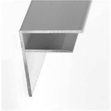 Aluminium F Section Gable Bar - (C)