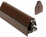 Self Supporting Roof Edge Bar – 2000mm to 4000mm (White & Brown)