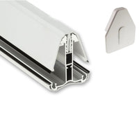 Self Supporting Roof Main Glazing Bar – 2000mm to 4000mm (White & Brown)