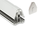 Self Supporting Roof Main Glazing Bar – 2000mm to 4000mm (White & Brown)
