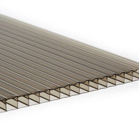 10mm Twin Wall Polycarbonate - Bronze