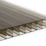 25mm Multi Wall Polycarbonate - Bronze