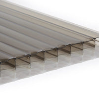 25mm Multi Wall Polycarbonate - Bronze/Opal