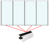 2100mm PVC End Closure / Drip Trim - (D)