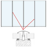 Rafter Supported 'Snap-Down' Glazing Bar - (A)